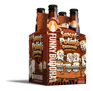 The much loved Funky Buddha Sweet Potato Casserole should be out soon in 4-packs.