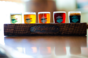 Playalinda Brewing Company flight