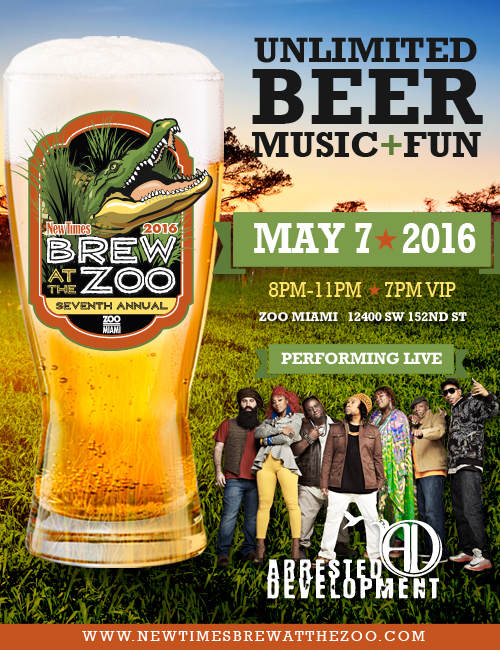 Brew at the Zoo is taking place this weekend to support Zoo Miami