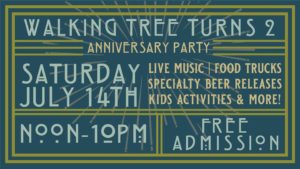 Walking Tree Brewery anniversary party