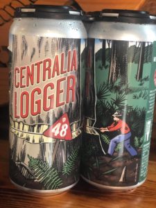 Marker 48 Brewing Centralia Logger cans