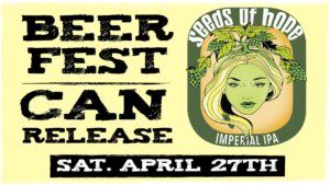 Escape Brewing Company Seeds of Hope Fest and Can Release