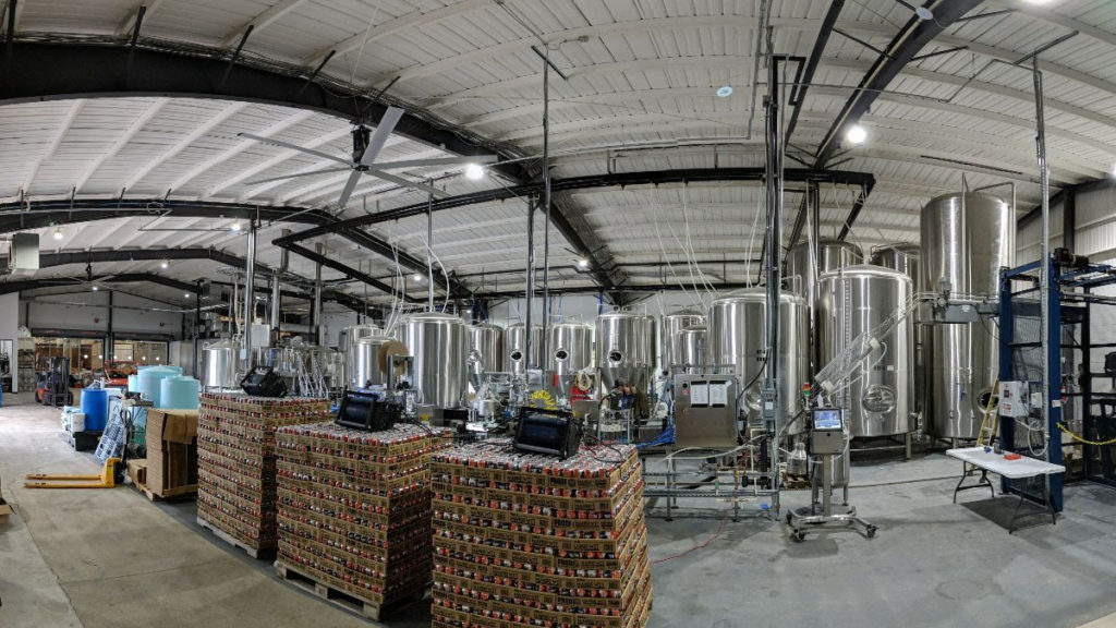 Proof Brewing Company new facility interior