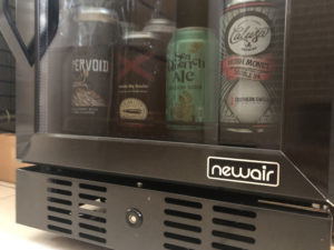 New Air 96 Can Fridge with lock feature