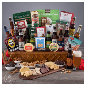 Beer-themed gift basket #5