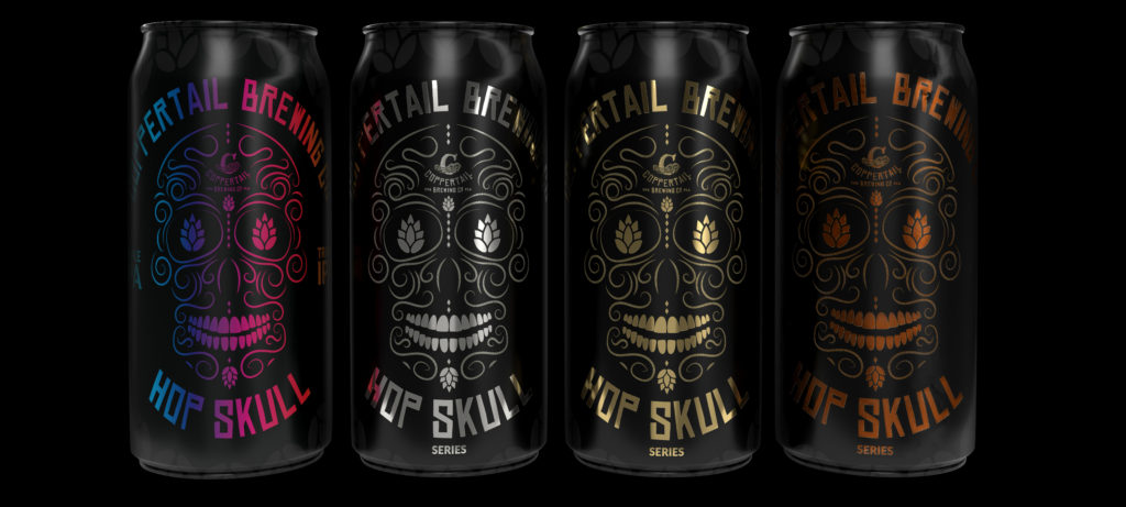 Coppertail Brewing Hop Skull Series Pics