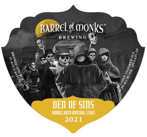 Barrel of Monks Den of Sins Barrel-Aged Imperial Stout