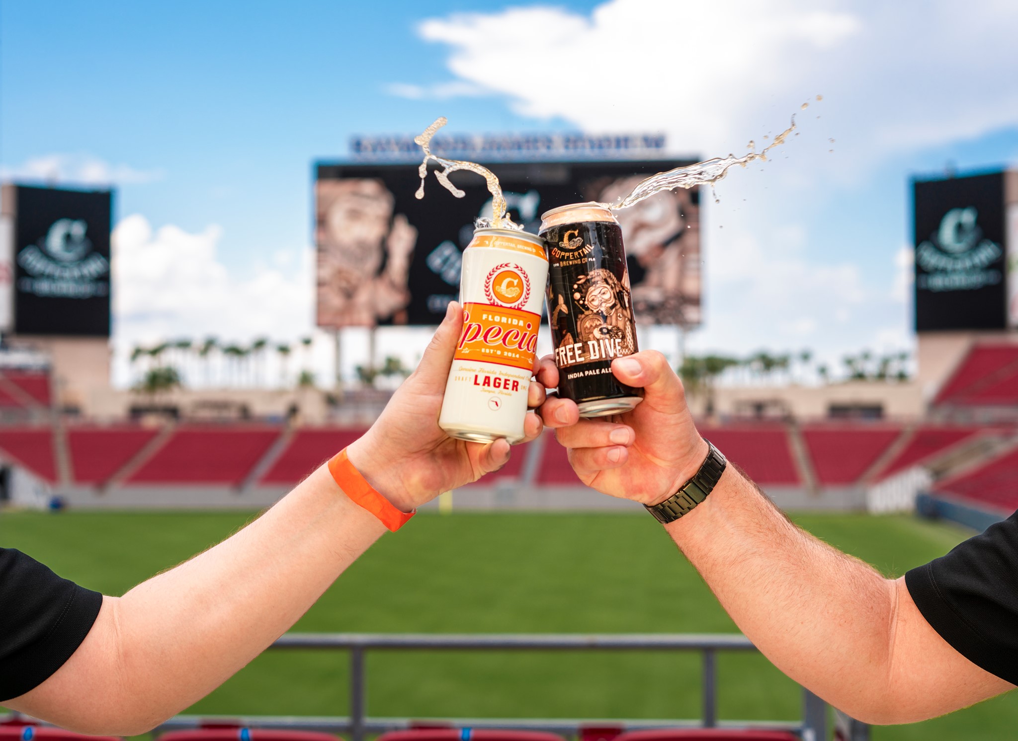 Coppertail Brewing is named official craft beer of the Tampa Bay Buccaneers