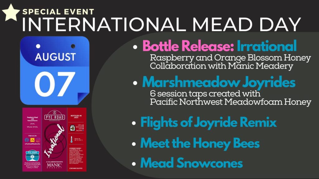 Pye Road Mead Day Graphic