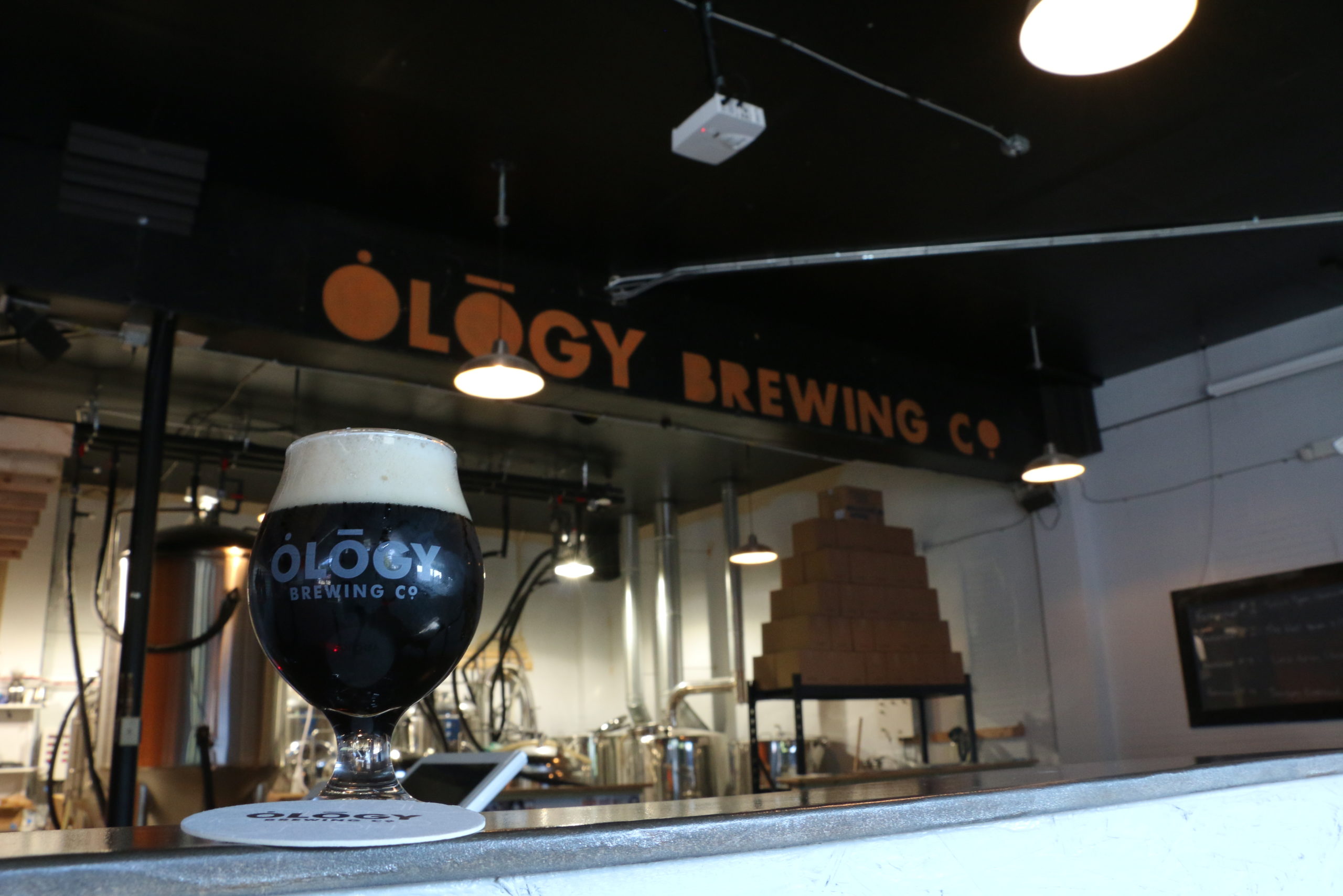 Interior of Ology Brewing Midtown