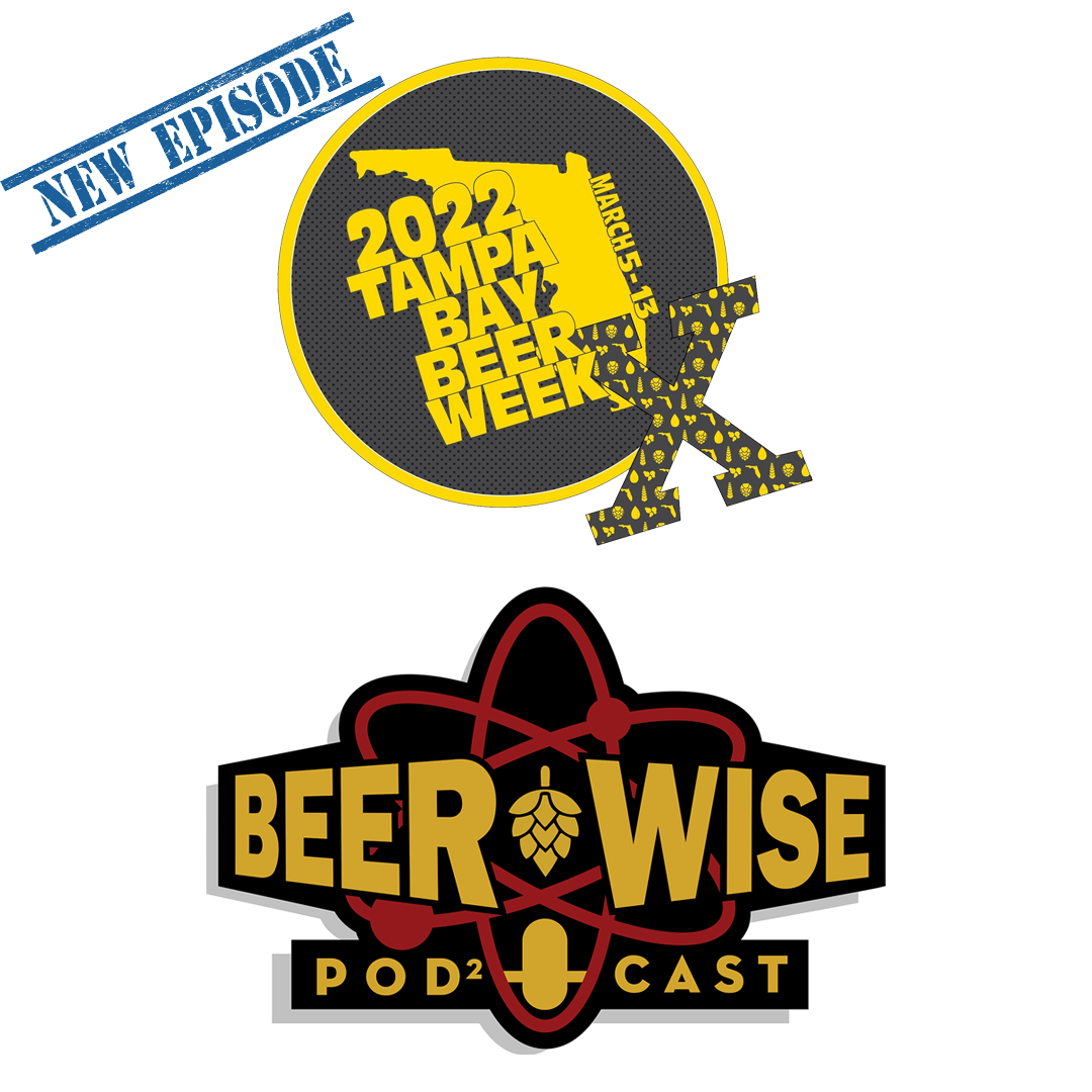Tampa Bay Beer Week logo with Beerwise Podcast Logo