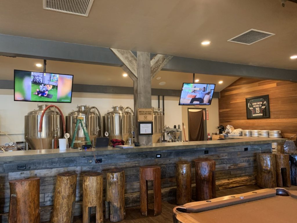 Interior of Grand Canyon Brewing and Distilling Flagstaff