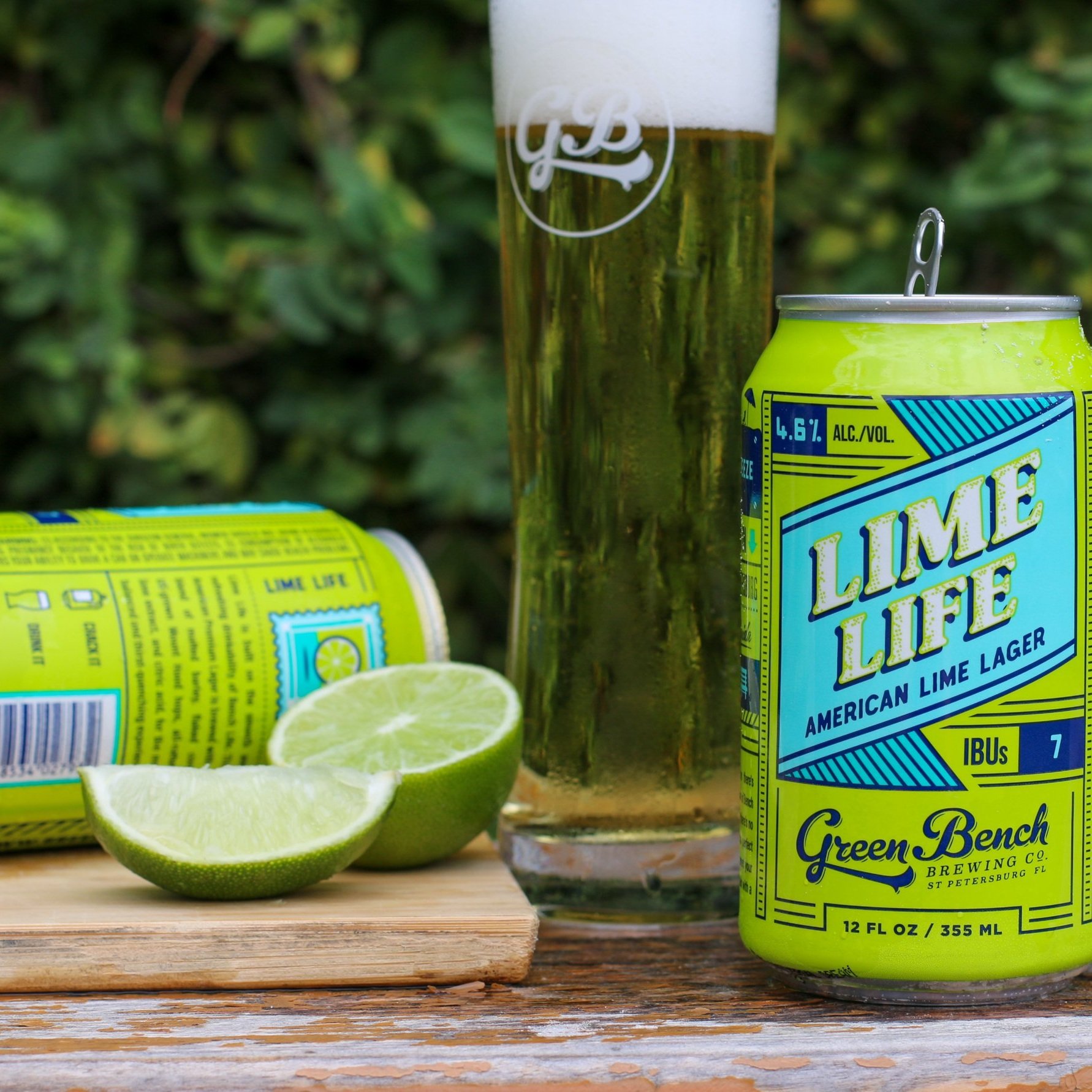 Green Bench Brewing Lime Life Lager