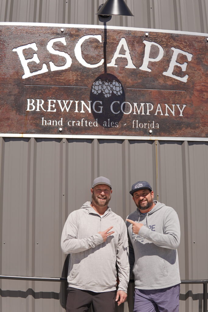 Owners and Founders of Escape Brewing Company