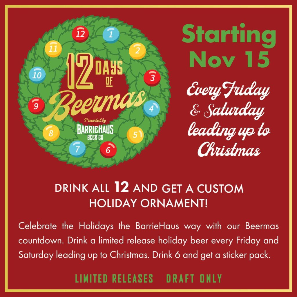 Barriehaus BeerMas Program