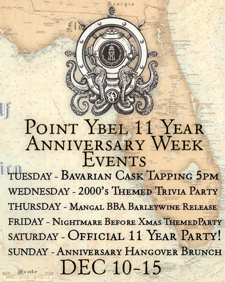 Point Ybel Brewing Anniversary