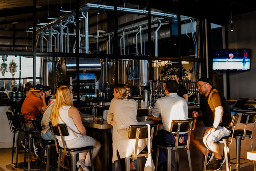 Escape Brewing Taproom Interior